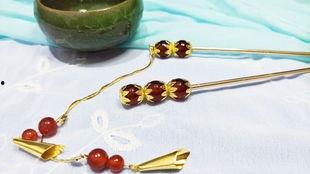 柳叶簪吃瓜,揭秘宫廷中的神秘吃瓜传奇