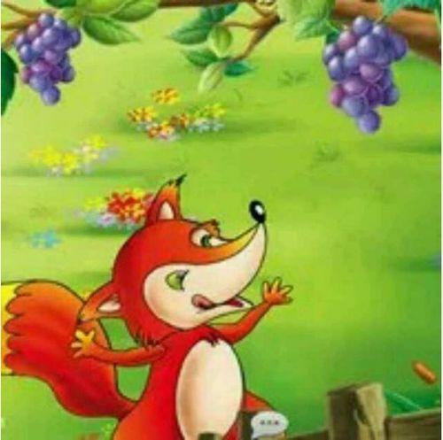 狐狸吃瓜绘画,一场森林里的趣味冒险